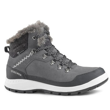 Buty turystyczne damskie Quechua SH500 X-Warm mid