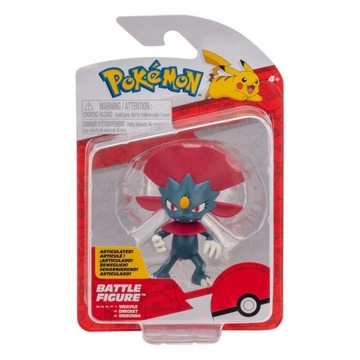 POKEMON figurka bitewna Weavile kolekcjonerska 8cm prezent dzień dziecka