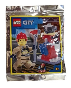 LEGO City Minifigure Polybag -Bob's Fire Stand #952104