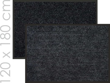 Profesjonalna Wycieraczka na Podłogę Drzwi Gruba Gumowa Wejściowa 120x180cm