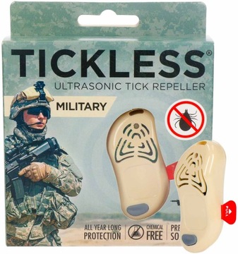 OCHRONA PRZED KLESZCZAMI DLA ŻOŁNIERZY WOJSKOWYCH TICKLESS MILITARY BEŻOWY