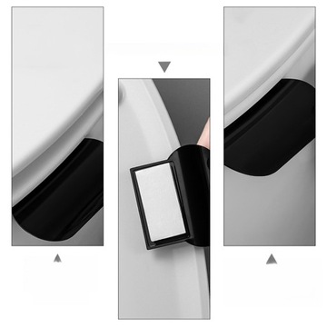 CREATIVE КРЫШКА-ЛИФТ ДЛЯ УНИТАЗА АКСЕССУАРЫ ДЛЯ ВАННОЙ КОМНАТЫ 6 ШТ.