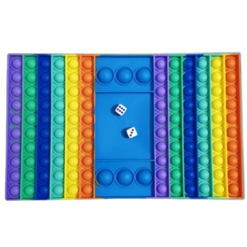 БОЛЬШАЯ СЕНСОРНАЯ ИГРУШКА POP IT ИГРА АНТИСТРЕСС НАЖМИТЕ ПУЗЫРЬКИ ИГРЫ