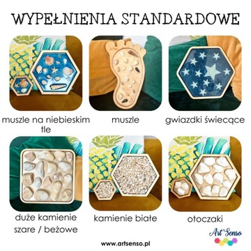 Сенсорные шестиугольные панели Монтессори mini senso