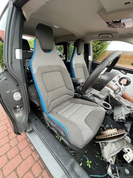 SEDADLO ŘIDIČE SPOLUJEZDCE POHOVKA ZADNÍ BMW I3