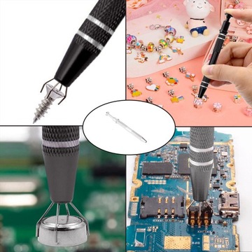 3 szt. Piercing Ball Grabber Alloy Uniwersalny chwytak małych części