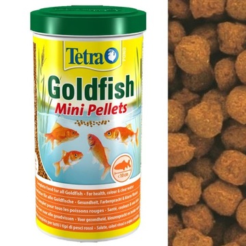 TETRA POND GOLDFISH MINI PELLETS złote rybki 1l