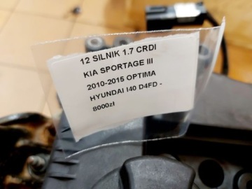 KIA SPORTAGE III HYUNDAI I40 IX35 1.7 CRDI ДВИГАТЕЛЬ D4FD РУКОВОДСТВО