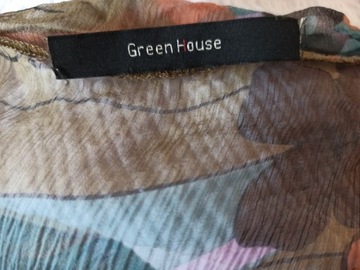 Green House narzutka jedwabna na bikini mgiełka 38