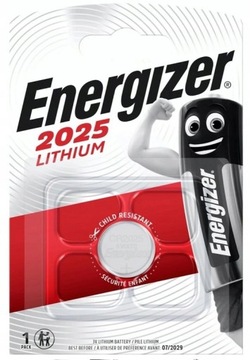 Bateria do zegarka Litowa Energizer CR2025 3 V