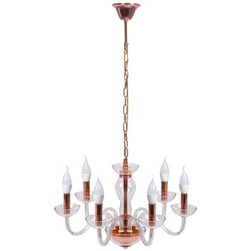 МЕТАЛЛИЧЕСКИЙ ПРОМЫШЛЕННЫЙ ПОДВЕСНОЙ ПОТОЛОЧНЫЙ СВЕТИЛЬНИК ИЗ РОЗОВОГО ЗОЛОТА