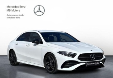 Mercedes Klasa A W177/V177 Sedan Facelifting 2.0 220 190KM 2023 Mercedes-Benz Klasa A Salon PL 4Matic AMG Line Kamera MBUX CarPlay Android, zdjęcie 6