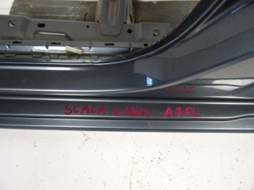 SKODA SCALA ЦЕНТРАЛЬНАЯ СТОЙКА ЛЕВАЯ РАМКА A7FL 2019-