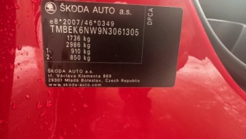 Skoda Scala Hatchback 1.5 TSI 150KM 2022 2022 Skoda Scala 1.5 TSI DSG MONTE CARLO sprzedam PL SALON, zdjęcie 7