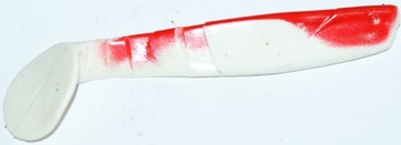 Manns Maximus 115mm biały czerwony grzbiet