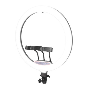 Lampa Pierścieniowa LED Ring 240W 45cm Pilot + Statyw Makijaż YouTube 210cm