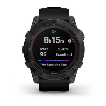 Garmin fenix 7X Solar черный/темно-серый