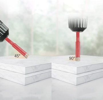 КОРОНОЧНАЯ ПИЛА АЛМАЗНАЯ СВЕРЛО СВЕРЛО 6 мм ДЛЯ ШЕСТИГРАННОЙ ГЕРМАНИИ