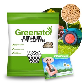 TRAWA SAMOZAGĘSZCZAJĄCA UNIWERSALNA NASIONA ODPORNA MIESZANKA 1KG