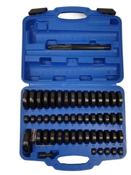 СЪЕМНИК ВТУЛКИ ПОДШИПНИКА ПРЕСС-АДАПТЕРЫ 18-74ММ 52 шт.