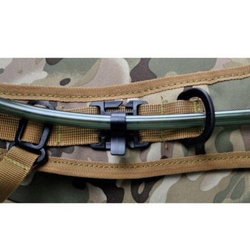 8xTactical Military зажимы для трубок для гидратации