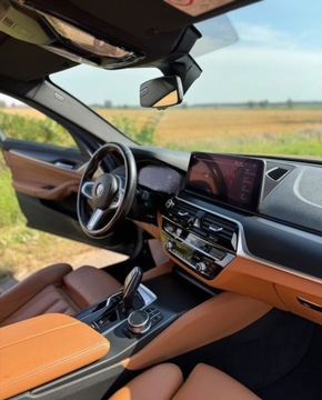 BMW Seria 5 G30-G31 Touring Facelifting 2.0 518d 150KM 2021 BMW Seria 5 BEZWYPADEK f vat 23 PISEMNA GWARANCJA w cenie Transport KRE, zdjęcie 20
