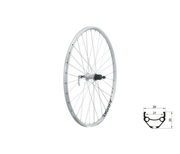 Koło rowerowe tylne tył Kellys Draft V-BRAKE R 28/29