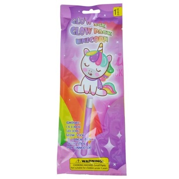 PAŁKA FLUORESCENCYJNA ZABAWKA ŚWIECĄCA GLOW STIC GADŻET IMPREZA PARTY