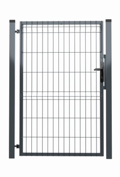 Furtka Panelowa 143 cm Ocynkowana Grafit Antracyt