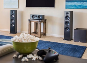 ПАРА НАПОЛЬНЫХ КОЛОНОК POLK AUDIO T50 ЧЕРНЫЕ 150 Вт