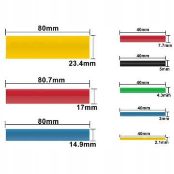 НАБОР ТЕРМОУСАДОЧНЫХ ТРУБОК + ОРГАНАЙЗЕР / КОРОБКА