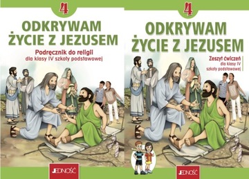 2w1 ODKRYWAM ŻYCIE Z JEZUSEM 4 RELIGIA PODR. + ĆW.