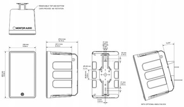 Внешние динамики Monitor Audio Climate CL80 WH