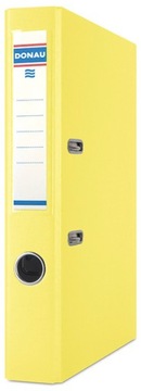 SEGREGATOR z DŹWIGNIĄ A4 50mm Master Donau ŻÓŁTY WYTRZYMAŁY Organizer