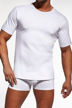CORNETTE koszulka męska 532 biała M bawełna