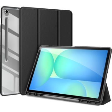 Pouzdro s klopou pro Galaxy Tab S10 Fe Plus Dux Ducis ochranné pouzdro se stojánkem