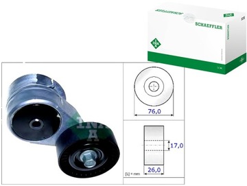 INA NAPCZ PASKA KLINOWEGO HYUNDAI I30 1.6 (GD)