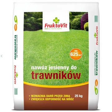 Fruktovit Nawóz Jesienny do Trawników 25kg