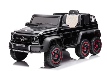 АВТОМОБИЛЬ АККУМУЛЯТОР АВТОМОБИЛЬ MERCEDES BENZ G63 6X6 КОЖА LED ЧЕРНЫЙ