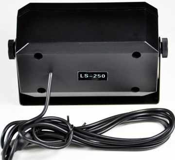 Głośnik zewnętrzny duży zgrabny do radio CB 7W przewód 1,8m