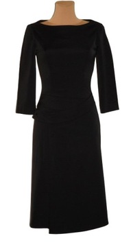 SIMPLE czarna elegancka sukienka NOWA 34