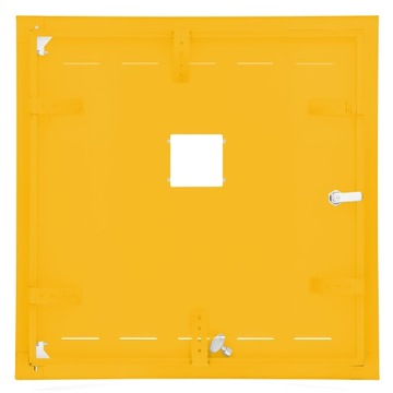 DRZWICZKI GAZOWE DRZWI REWIZYJNE 45x45 ŻÓŁTE
