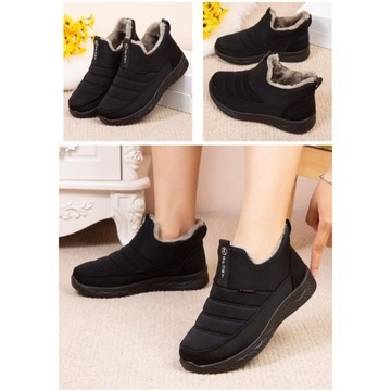 ЗИМНИЕ ЖЕНСКИЕ УТЕПЛЕННЫЕ БОТИНКИ ДЛЯ СНЕГА