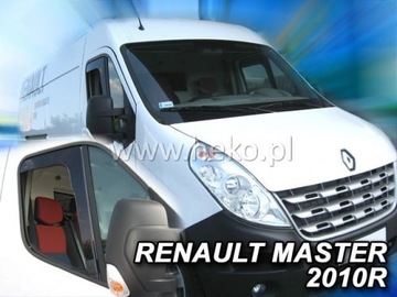 OWIEWKI SZYB BOCZNYCH RENAULT MASTER III 2010-2019
