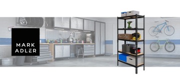 Прочный металлический гаражный стеллаж Mark Adler Tower 2,5