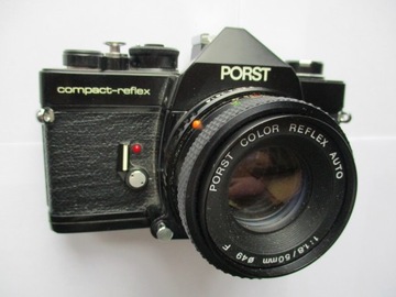 Porst Compact-Reflex + Porst Color 50 мм 1:1,8