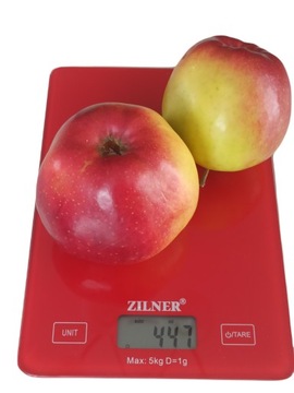 Waga kuchenna ZILNER LCD kolor 5 kg