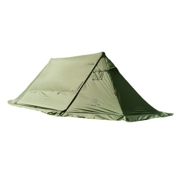 Outdoor Windproof Camp Tent with Stove Jack 4
