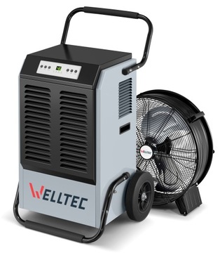 WELLTEC DHX70 - OSUSZACZ POWIETRZA | 160m2 | 70l/24h | POMPKA | +WENTYLATOR
