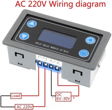 XY-WJ01 Реле таймера с таймером